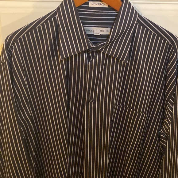 Pronto Uomo, Size XL, black with white vertical stripes - Picture 2 of 3